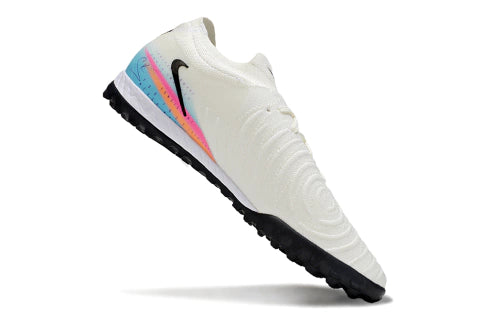 Chuteira Nike Phantom GX 2 Elite Society TF - Branco/Azul