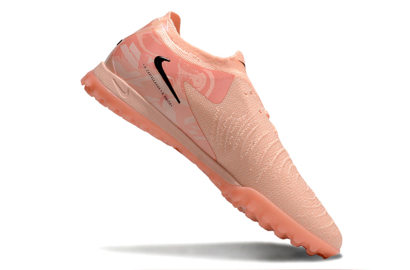 Chuteira Society Nike Phantom GX 2 Elite Society TF - Rose