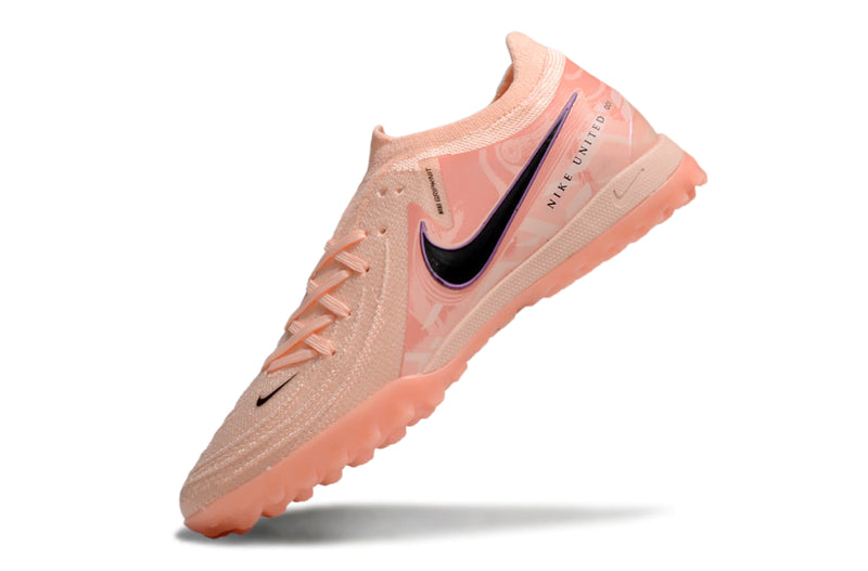 Chuteira Society Nike Phantom GX 2 Elite Society TF - Rose