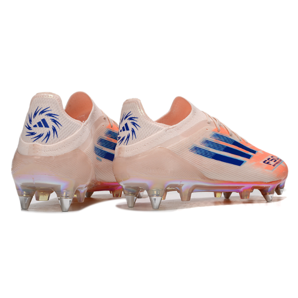 Chuteira Campo Adidas F50 Primeknit Elite SG Trava Mista Laranja