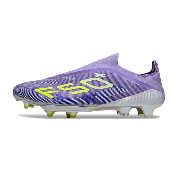 Chuteira Campo Adidas F50+ Elite Sem Cadarço FG Roxa