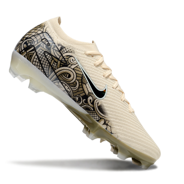 Chuteira Campo Nike Air Zoom Mercurial Vapor 16 Elite FG Bege
