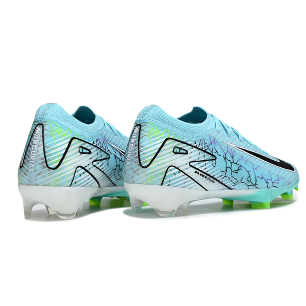 Chuteira Campo Nike Air Zoom Mercurial Vapor 16 Elite FG Azul Claro