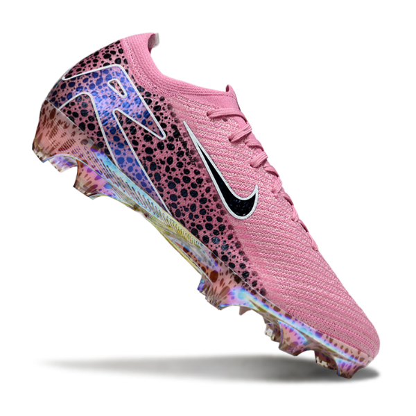 Chuteira Campo Nike Air Zoom Mercurial Vapor 16 Elite FG Rosa Claro
