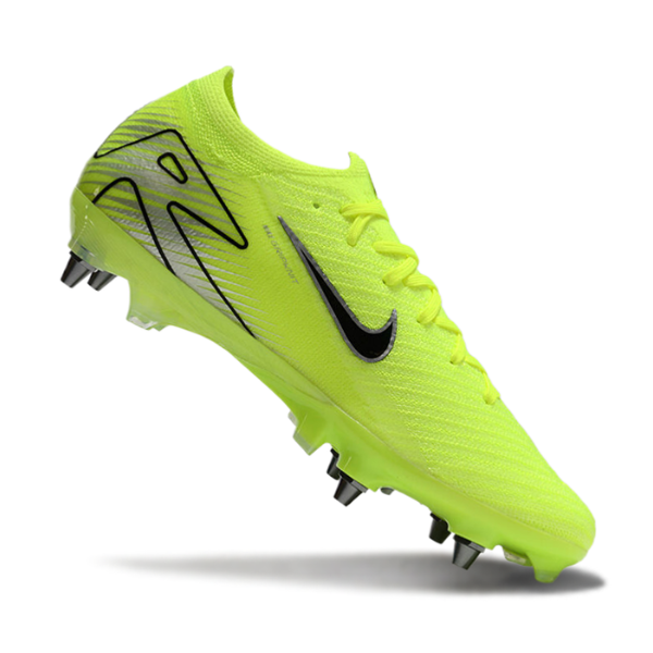 Chuteira Campo Nike Air Zoom Mercurial Vapor 16 Elite SG Trava Mista Mad Voltage Pack