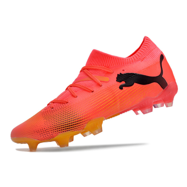 Chuteira Campo Puma Future 7 FG  Rosa e Preta