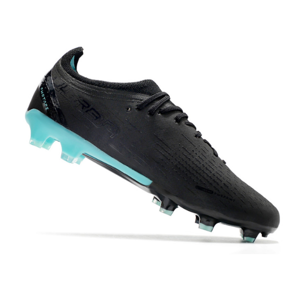 Chuteira Campo Puma Ultra Ultimate FG Preta e Azul