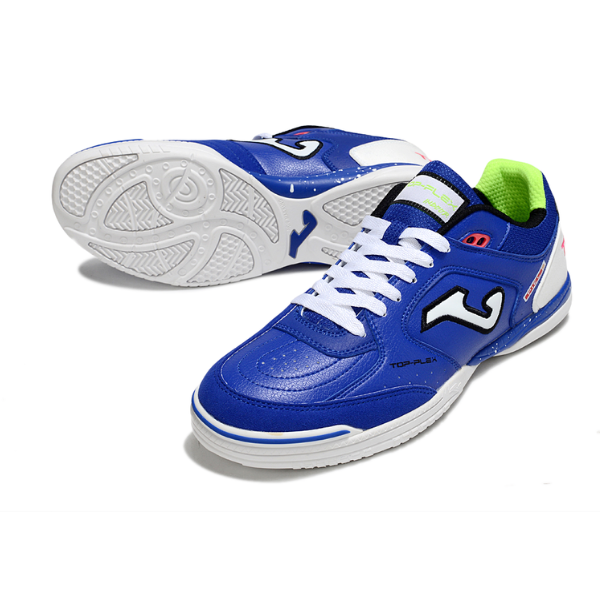 Chuteira Futsal Joma Top Flex 24 IC Azul e Branca