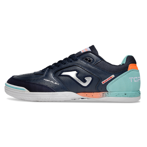 Chuteira Futsal Joma Top Flex 24 IC Azul Escuro