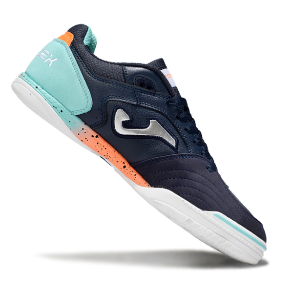 Chuteira Futsal Joma Top Flex 24 IC Azul Escuro