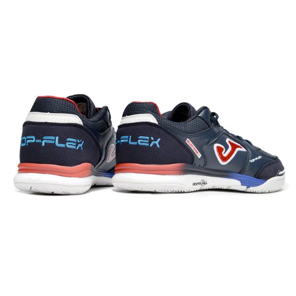Chuteira Futsal Joma Top Flex Rebound IC Azul Escuro
