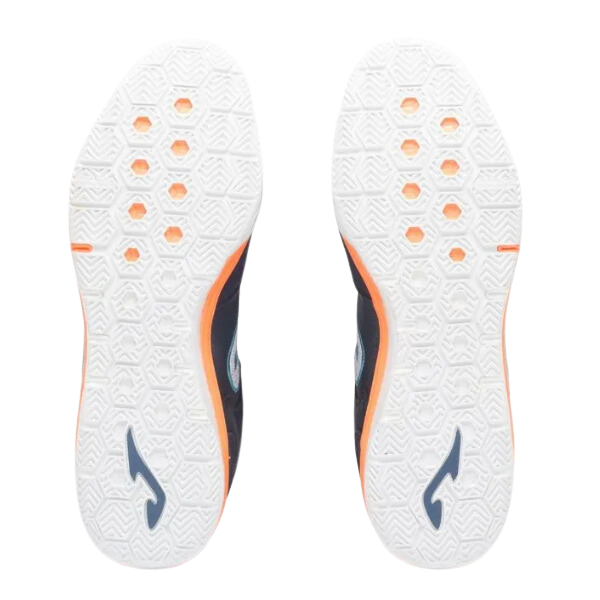 Chuteira Futsal Joma Top Flex Rebound IC Azul e Laranja