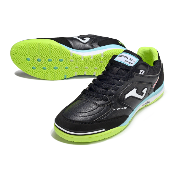 Chuteira Futsal Joma Top Flex Rebound IC Preta