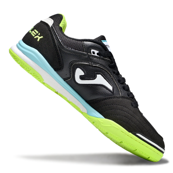 Chuteira Futsal Joma Top Flex Rebound IC Preta