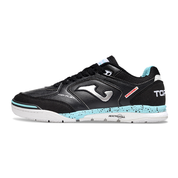 Chuteira Futsal Joma Top Flex Rebound IC Preta
