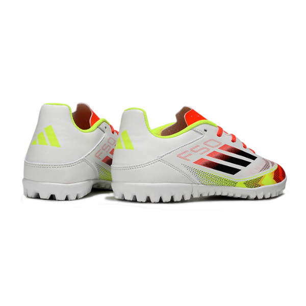 Chuteira Society Adidas F50 Club TF Pure Victory Pack