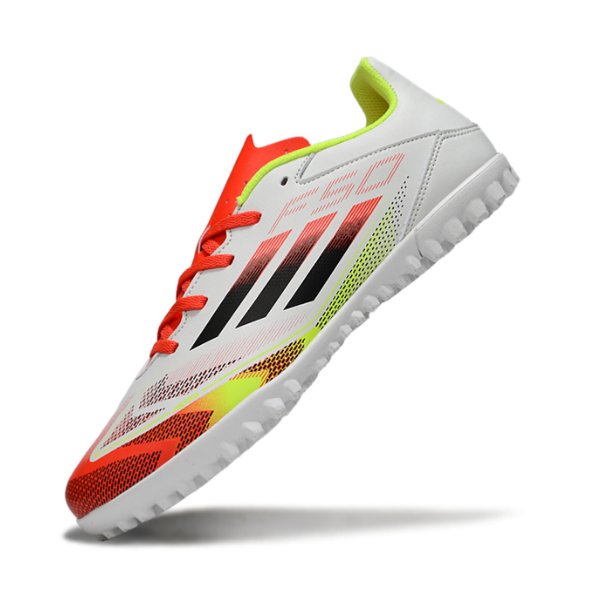 Chuteira Society Adidas F50 Club TF Pure Victory Pack