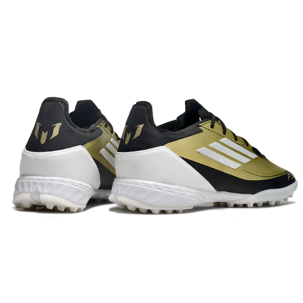 Chuteira Society Adidas F50 Elite TF Messi Triunfo Dourado Pack