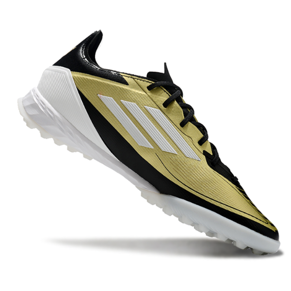 Chuteira Society Adidas F50 Elite TF Messi Triunfo Dourado Pack