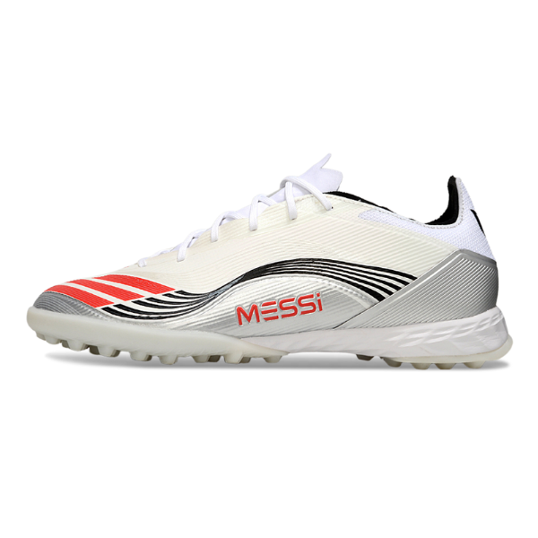 Chuteira Society Adidas F50 Elite TF Messi Branca Pack