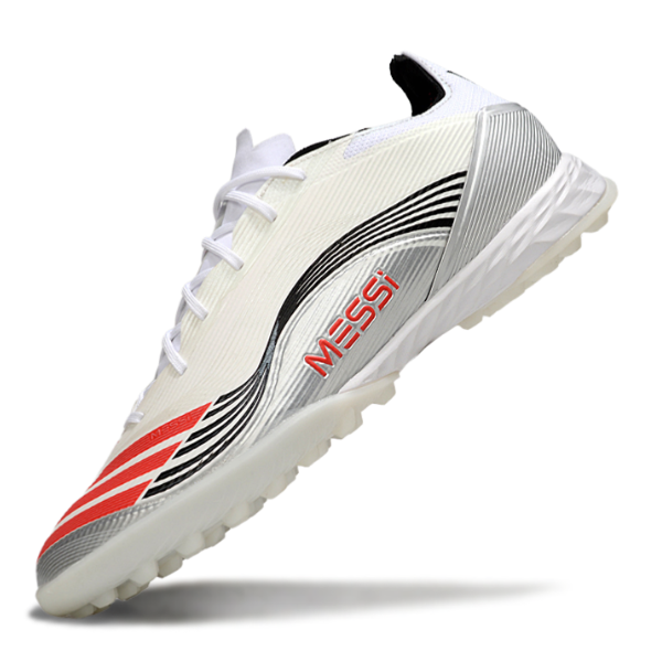Chuteira Society Adidas F50 Elite TF Messi Branca Pack