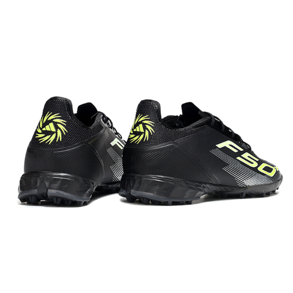 Chuteira Society Adidas F50 Elite TF Preta e Verde Claro