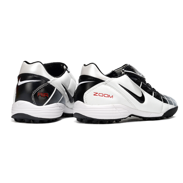 Chuteira Society Nike Air Zoom Total 90 III TF Branca e Preta