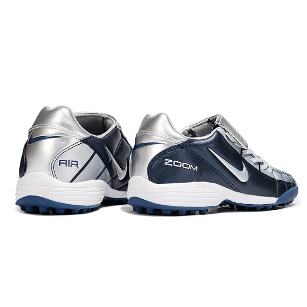 Chuteira Society Nike Air Zoom Total 90 III TF Azul Marinho e Cinza
