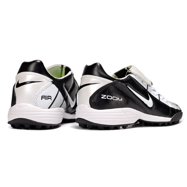 Chuteira Society Nike Air Zoom Total 90 III TF Preta e Branca