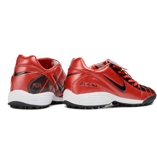 Chuteira Society Nike Air Zoom Total 90 III TF Vermelha e Preta