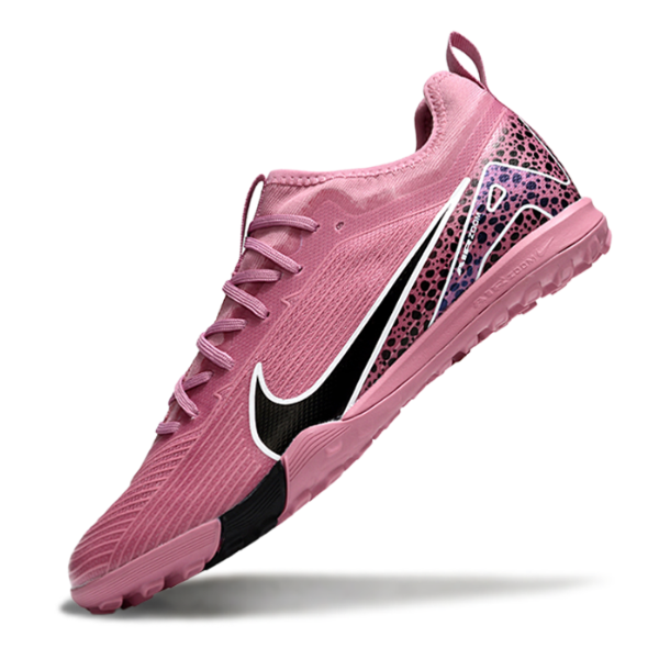 Chuteira Society Nike Zoom Mercurial Vapor 16 Pro TF Rosa e Preta
