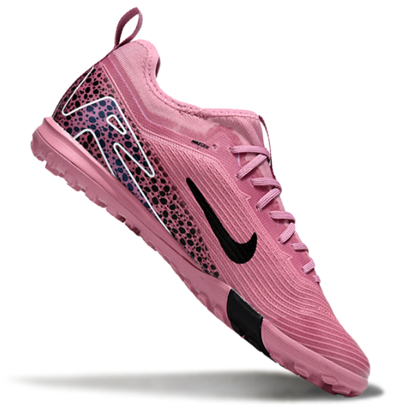 Chuteira Society Nike Zoom Mercurial Vapor 16 Pro TF Rosa e Preta