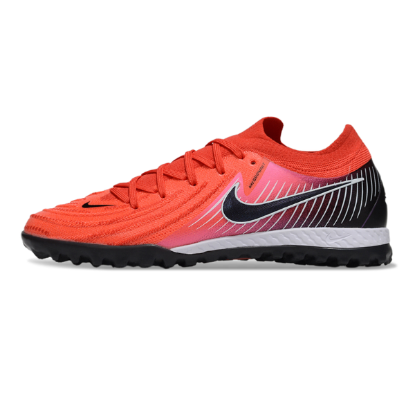 Chuteira Society Nike Phantom GX2 Elite TF Vermelha e Preta