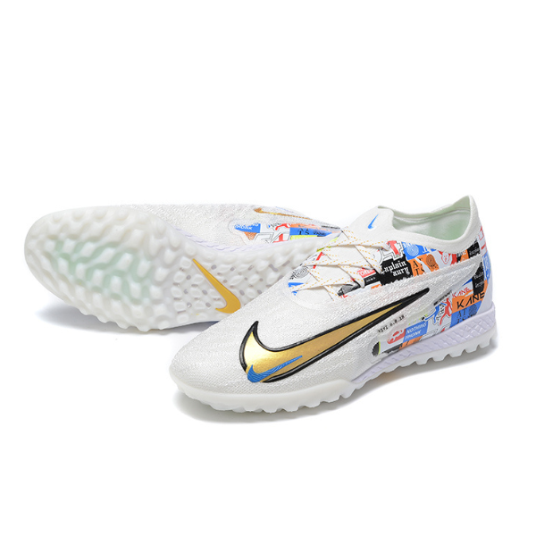 Chuteira Society Nike Phantom GX Elite TF Kane Branca Pack