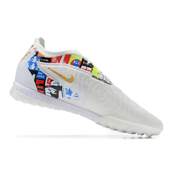 Chuteira Society Nike Phantom GX Elite TF Kane Branca Pack