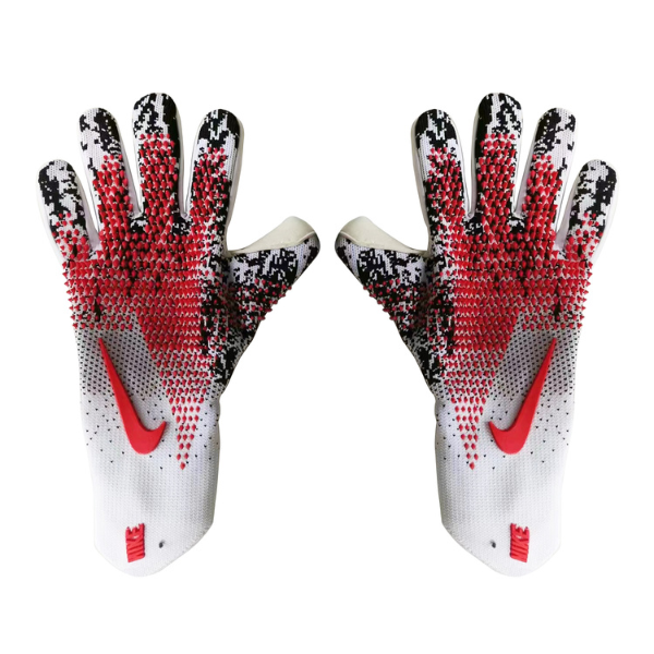 Luva de Goleiro Nike HyperTouch Elite Cinza, Preta e Vermelha