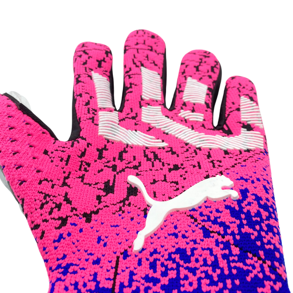 Luva de Goleiro Puma Future Z Rosa e Azul