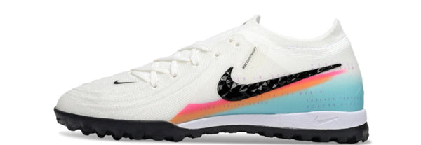 Chuteira Nike Phantom GX 2 Elite Society TF - Branco/Azul